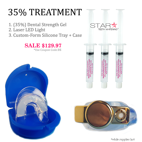 35% Teeth Whitening Treatment by Star